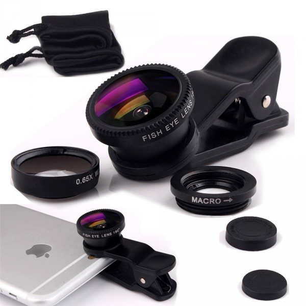 Luxsure 3l Telefon Kamera Lensi-Black