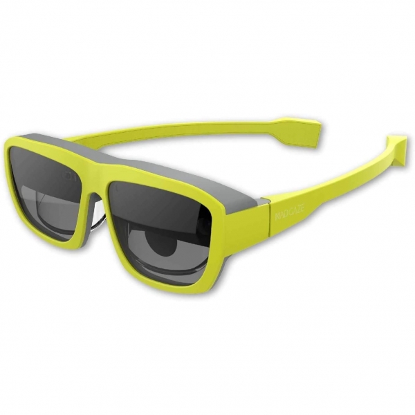 MAD Gaze AR MR Binokler Bluetooth Balantl Akll Gzlk-Yellow