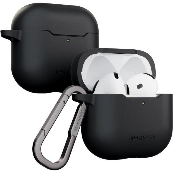 MAGEASY AirPods 4 Skin Klf-Black