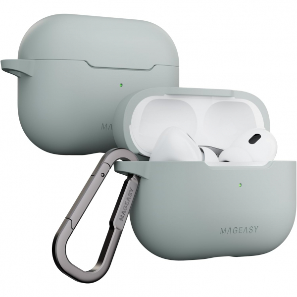 MAGEASY AirPods Pro 1/2.Nesil Skin Klf-Gray