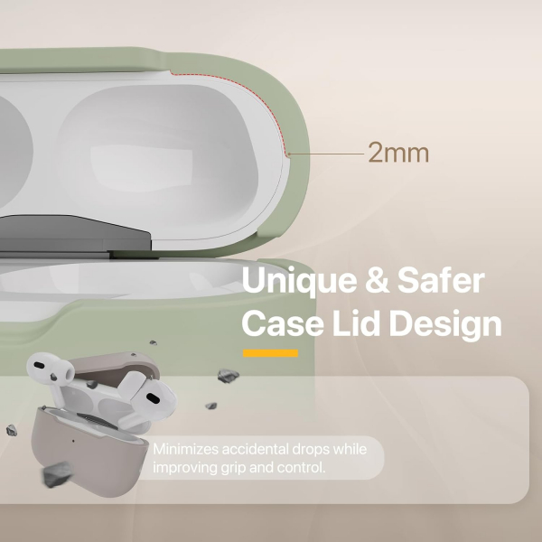 MAGEASY AirPods Pro 1/2.Nesil Skin Klf-Gray