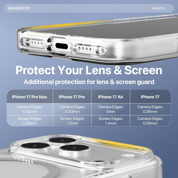 MAGEASY Apple iPhone 17 Pro Max Bright M Klf-White