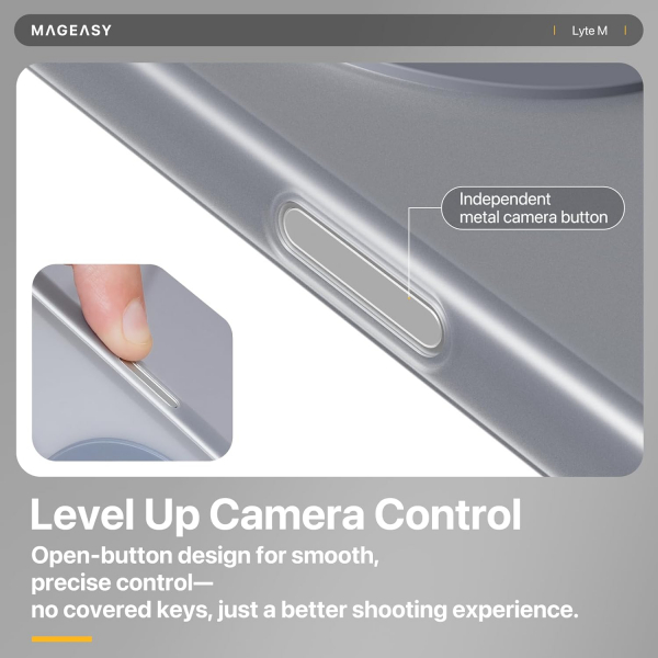 MAGEASY Apple iPhone 17 Pro Max Lyte M Klf-Mist