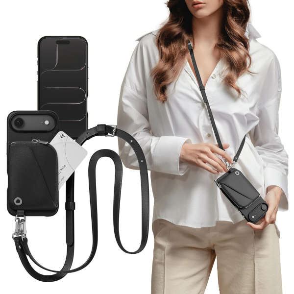 MAGEASY Apple iPhone Air Pouch Klf-Black