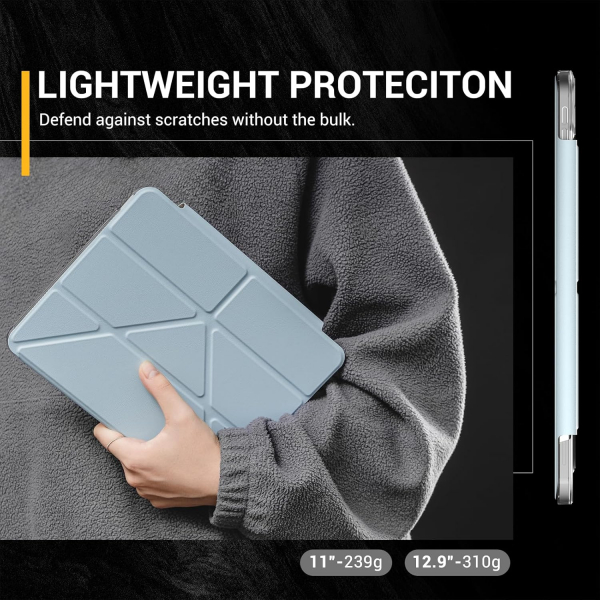 MAGEASY iPad A16 Facet Klf (11 in)-Starlight White 