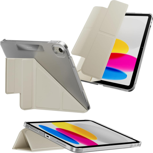 MAGEASY iPad A16 Facet Klf (11 in)-Starlight White 