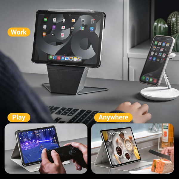 MAGEASY Lift iPad Air M2 Klf (11 in)-Gray Starlight