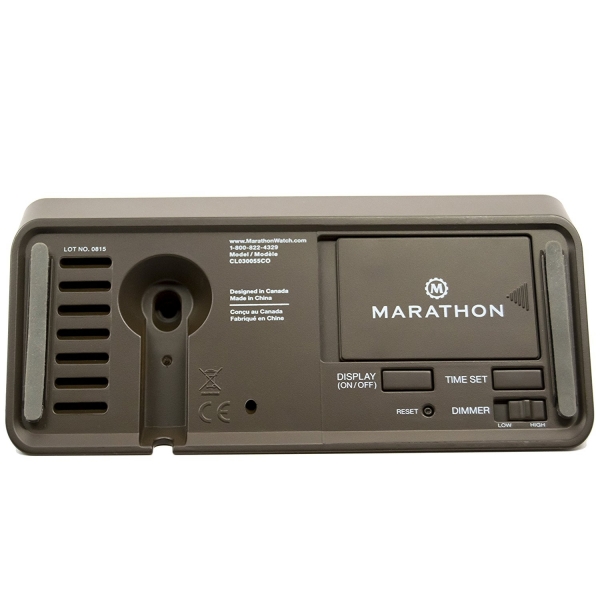 MARATHON Hzl arj in ift USB Balantl LED Alarm-Brown
