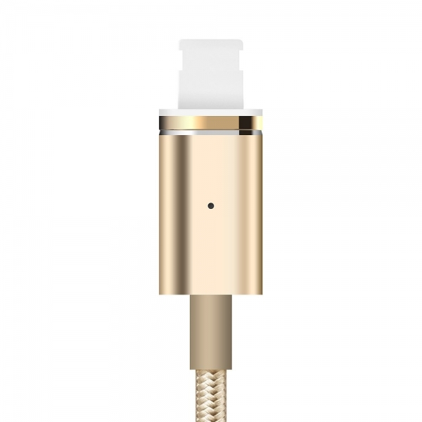 MCDODO Mikro USB LED Hzl arj Kablosu (Gold)