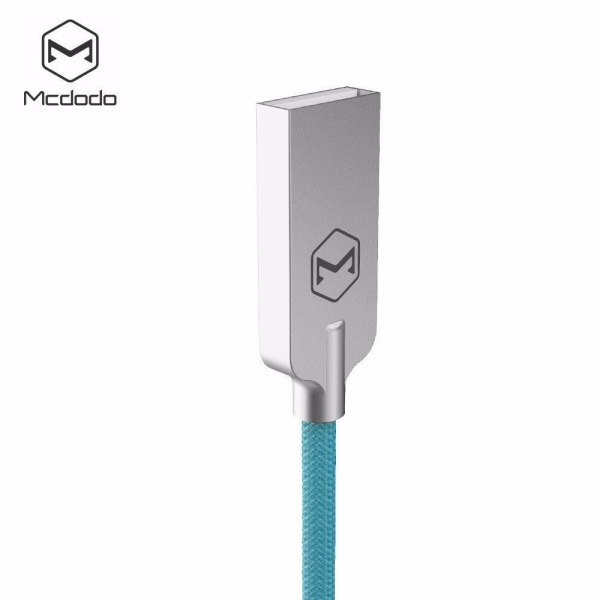 MCDODO Smart LED Lightning USB Kablo-4FT Sky Blue