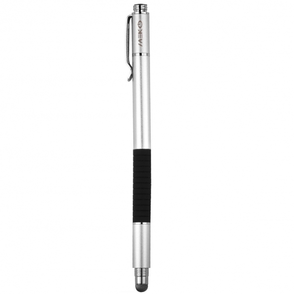 MEKO Precision Serisi Disc Stylus Kalem (2 Adet)-Black-Silver