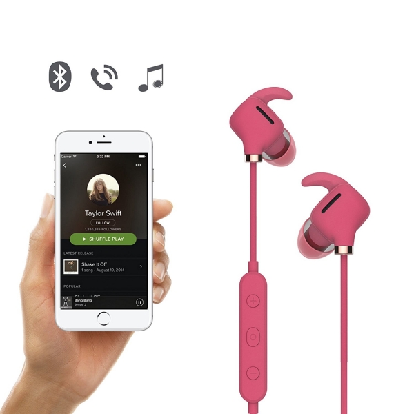 MIPOW VoxTube 800 Bluetooth Kulak i Kulaklk-Pink