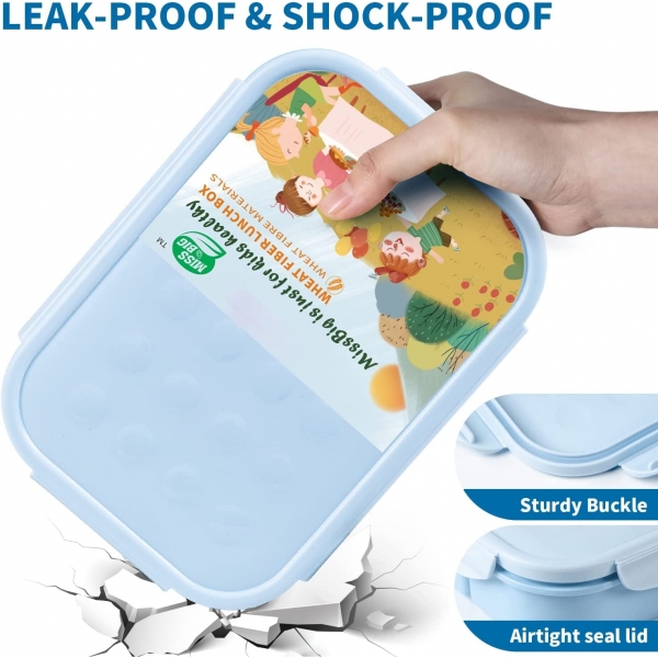 MISS BIG Szdrmaz Beslenme Kutusu(Mavi L)