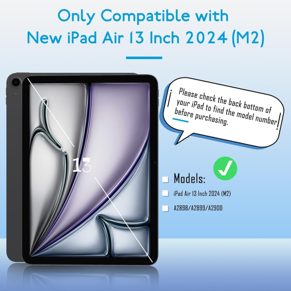 MOBDIK iPad Air effaf Ekran Koruyucu(13 in)