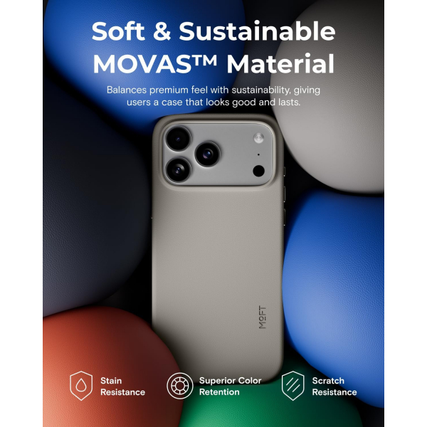 MOFT Apple iPhone 17 Movas Klf-Taupe