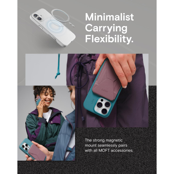 MOFT Apple iPhone 16 Movas K�l�f-Blackberry