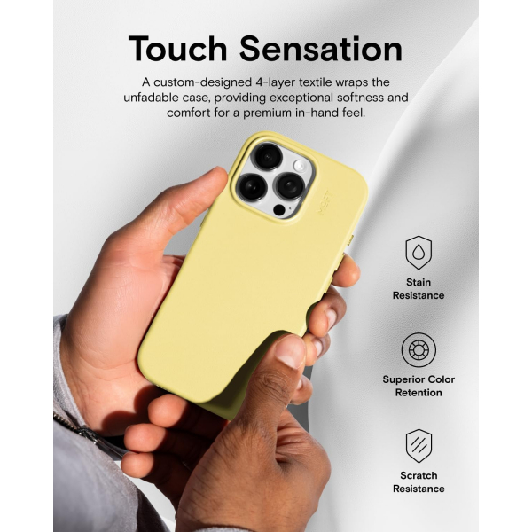 MOFT Apple iPhone 16 Movas K�l�f-Panna Cotta