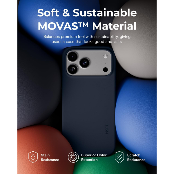 MOFT Apple iPhone 17 Pro Movas Klf-Navy Blue
