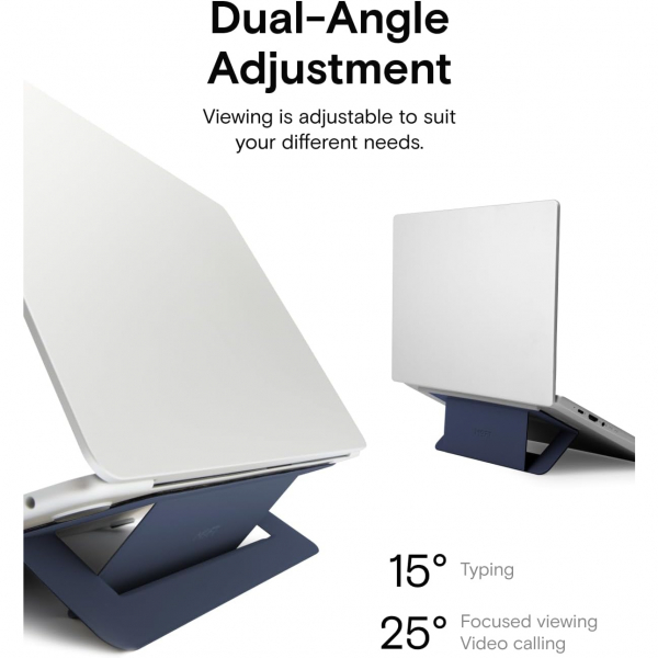 MOFT Hava Akl Laptop Stand (11.6 in-16 in)-Navy Blue