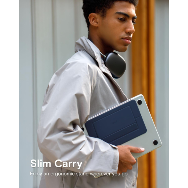 MOFT Hava Akl Laptop Stand (11.6 in-16 in)-Navy Blue