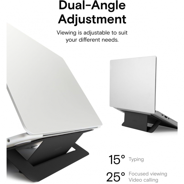 MOFT Hava Akl Laptop Stand (11.6 in-16 in)-Jet Black 