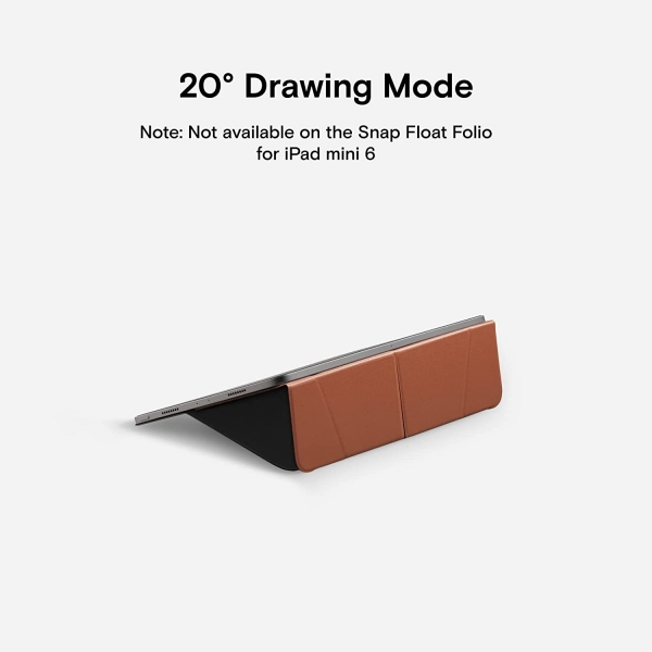 MOFT Deri iPad Pro Manyetik Kapak Standl Klf (12.9 in)-Brown