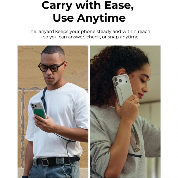 MOFT Kancal apraz Telefon Asks-Jet Black