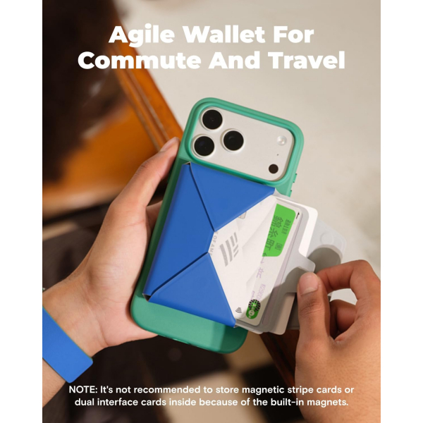 MOFT MOVAS MagSafe C�zdan Stand�-Sapphire