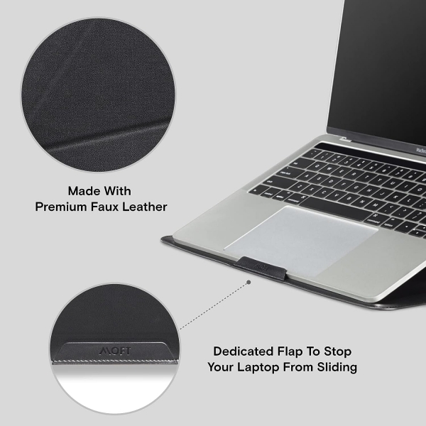 MOFT MacBook Ayarlanabilir Klf (14 in)-Night Black