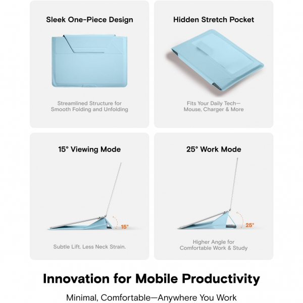 MOFT MacBook Pro/Air Ayarlanabilir K�l�f (13-14 in�)-Soothing Mist