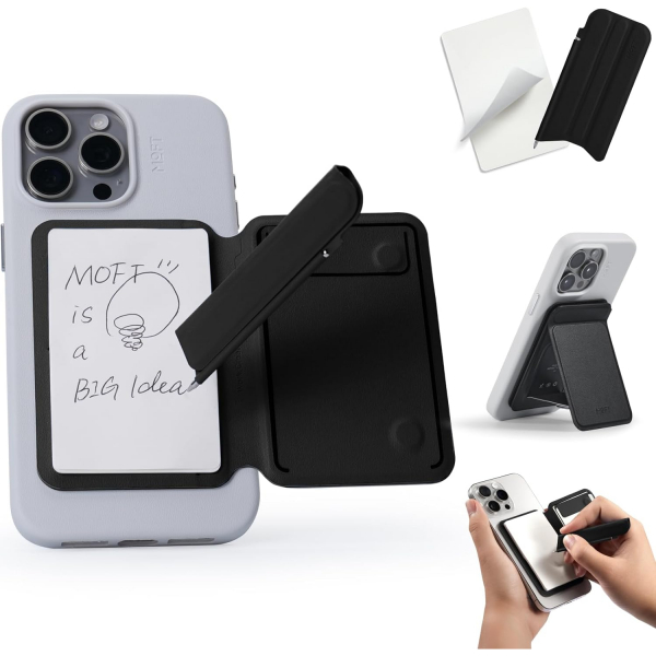 MOFT MagSafe Not Defterli Telefon Stand-Jet Black