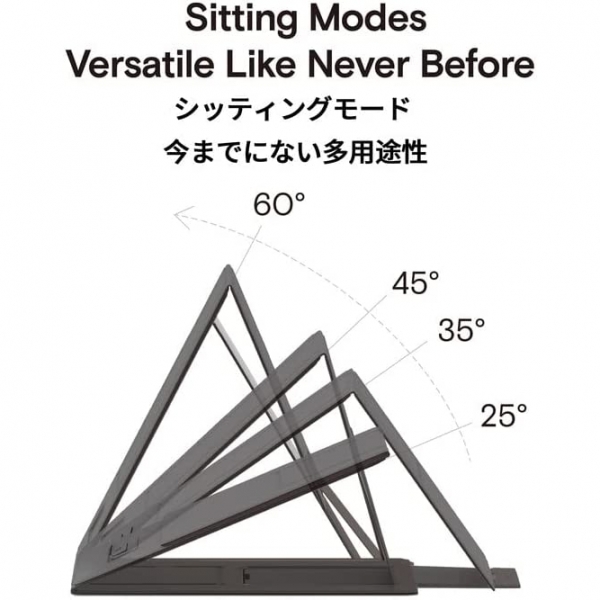 MOFT Z nvisible Serisi Tanabilir Notebook Stand -Grey