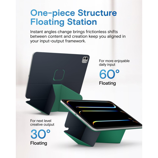 MOFT iPad Air M2/M3 Dynamic Folio K�l�f (13 in�)-Oz Green 