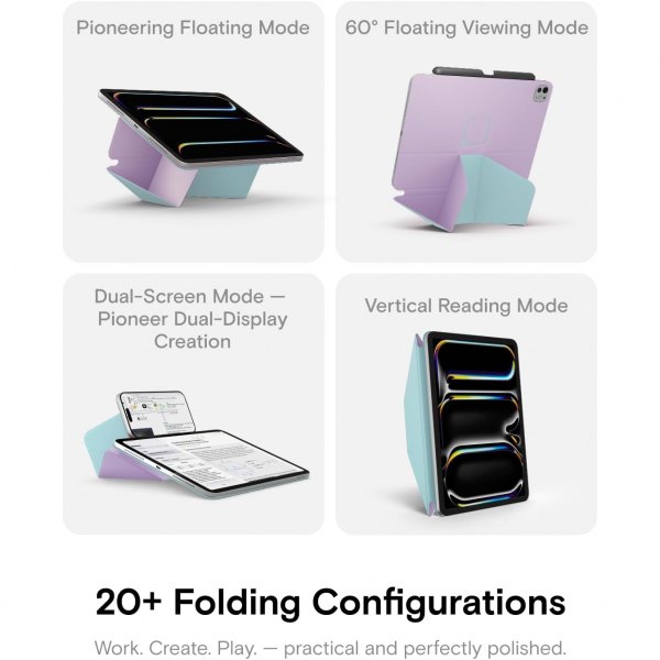 MOFT iPad Mini 7 Dynamic Folio K�l�f-Aqua