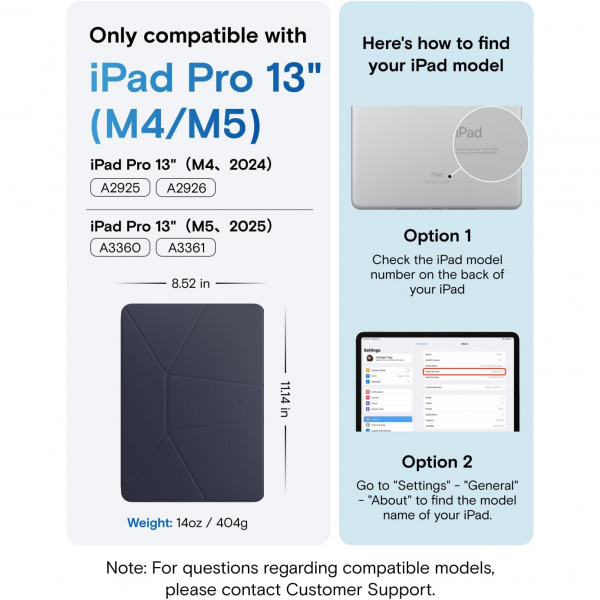 MOFT iPad Pro M5/M4 Dynamic Folio K�l�f (13 in�)-Oz Green