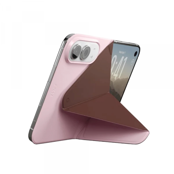 MOFT iPhone Duo Dynamic Folio K�l�f-Light Pink Brownie