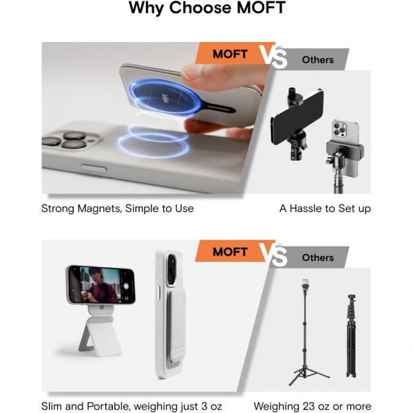 MOFT iPhone Serisi Uyumlu Stand -Sunset