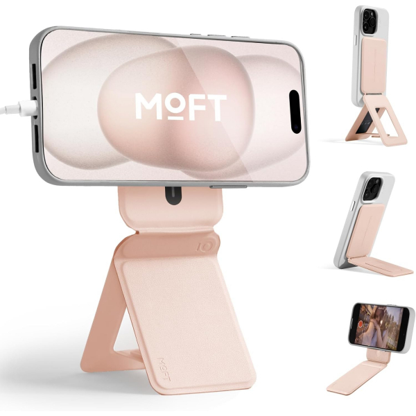 MOFT iPhone Serisi Uyumlu Stand -Peach Pink