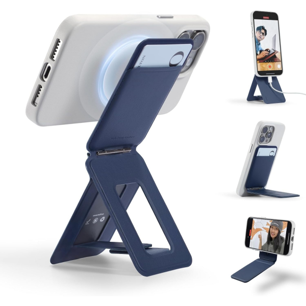 MOFT MOVAS Manyetik Czdan Stand-Navy Blue