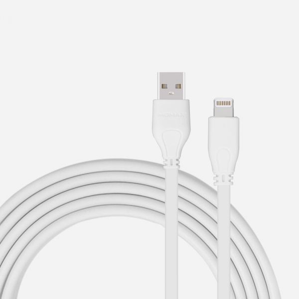 MOMAX GO LINK Lightning to USB Kablo (1 M)-White