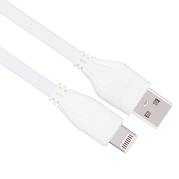 MOMAX GO LINK Lightning to USB Kablo (1 M)-White