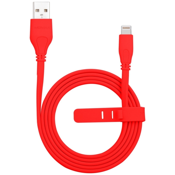 MOMAX GO LINK Lightning to USB Kablo (1 M)-Red