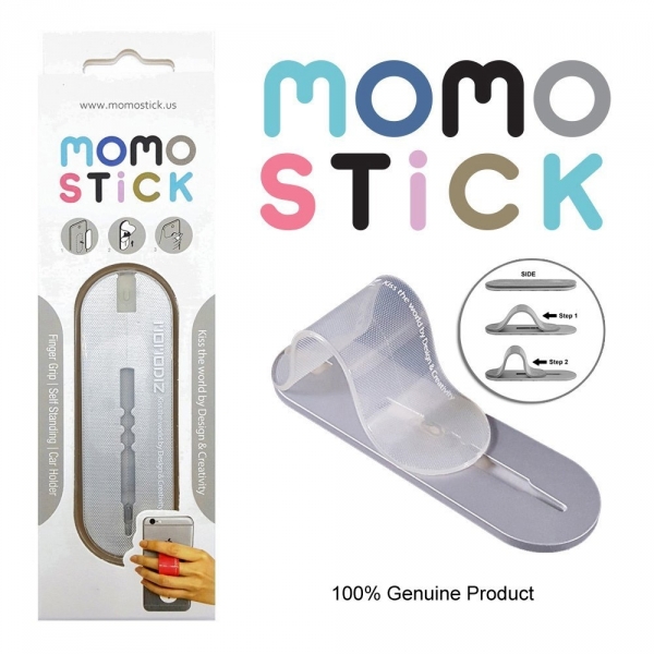 MOMOSTICK Stand-Silver Transparent