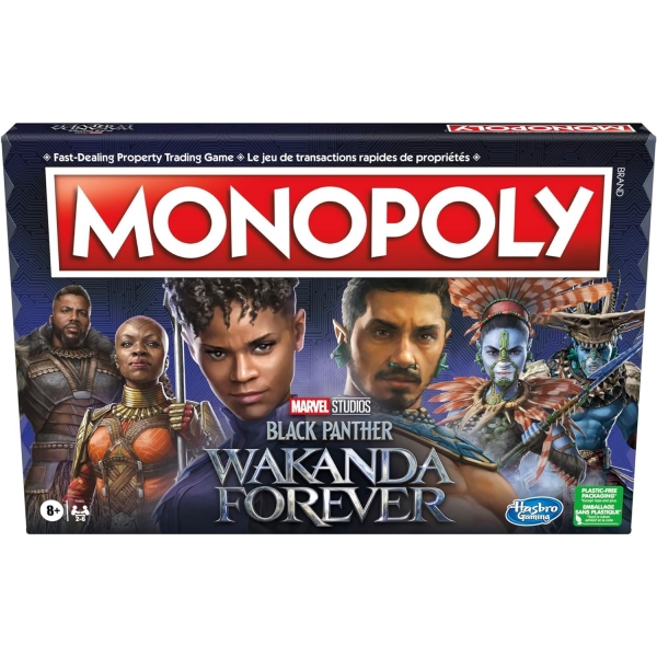 MONOPOLY Marvel Studios Black Panther Kutu Oyunu