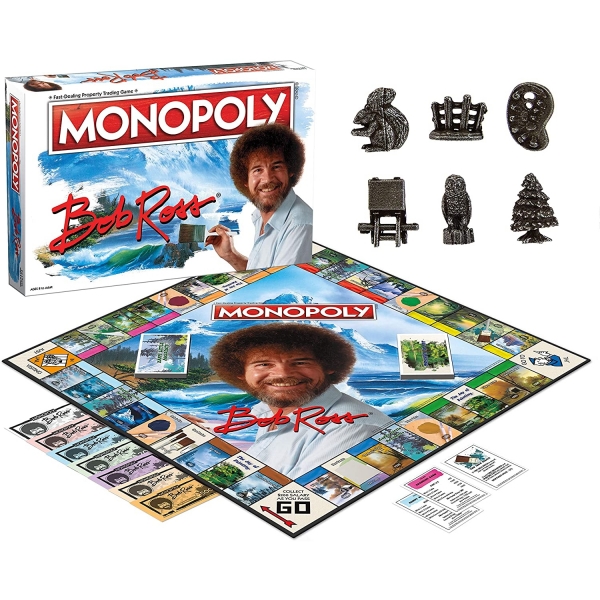 MONOPOLY Bob Ross Kutu Oyunu