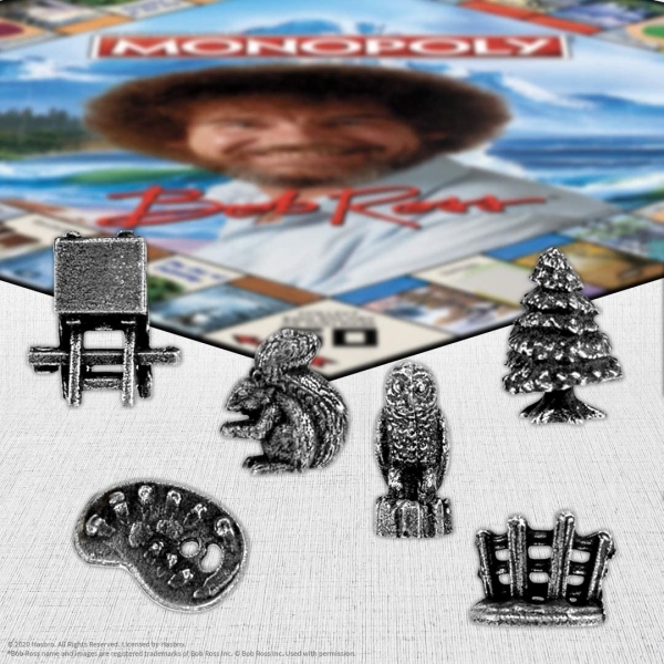 MONOPOLY Bob Ross Kutu Oyunu