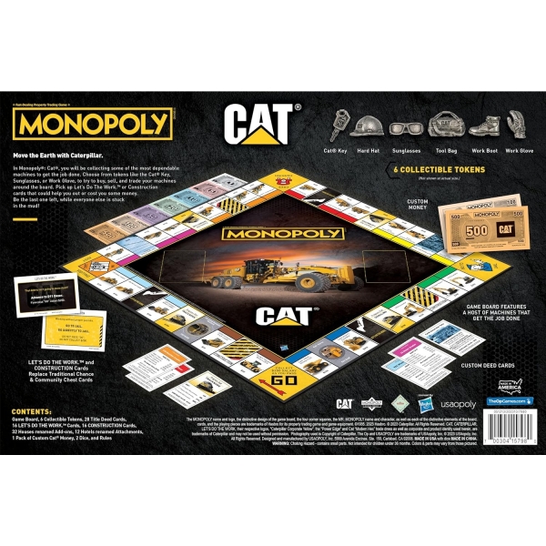 MONOPOLY Caterpillar Kutu Oyunu