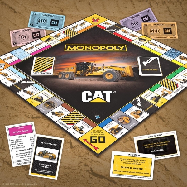MONOPOLY Caterpillar Kutu Oyunu