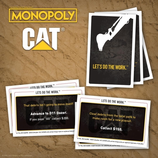 MONOPOLY Caterpillar Kutu Oyunu
