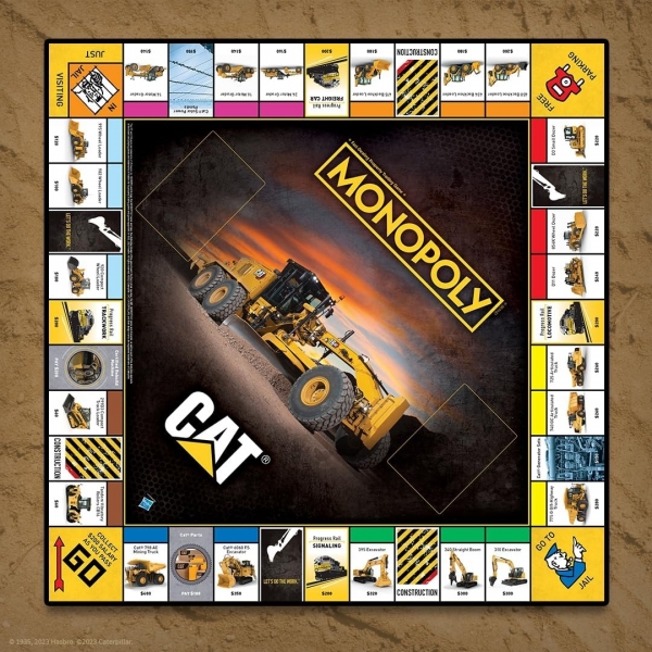 MONOPOLY Caterpillar Kutu Oyunu